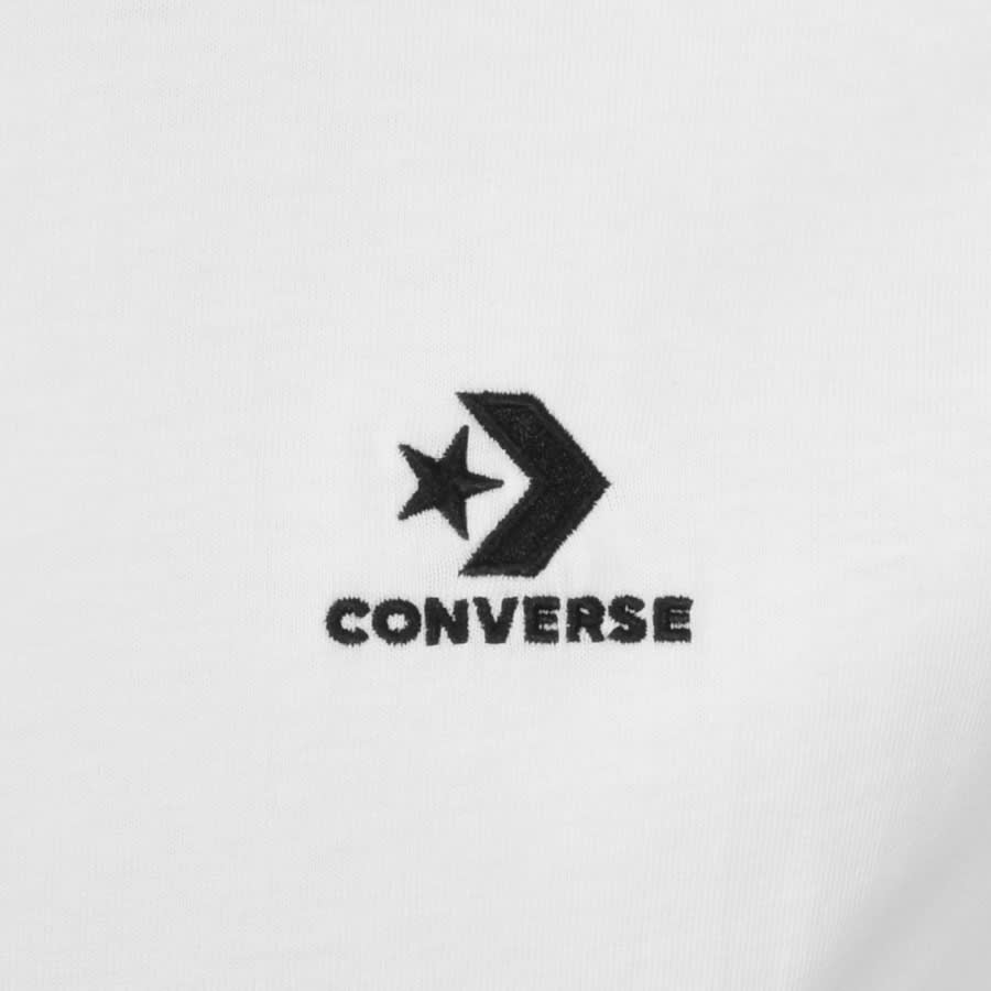 Alternative Image for ProductConverse Star Chevron Logo T Shirt White3